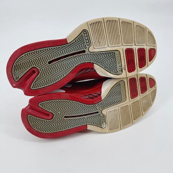 Nike Huarache 2k5 Kobe‎ Basketball White/Red 8.5 - Picture 8 of 10